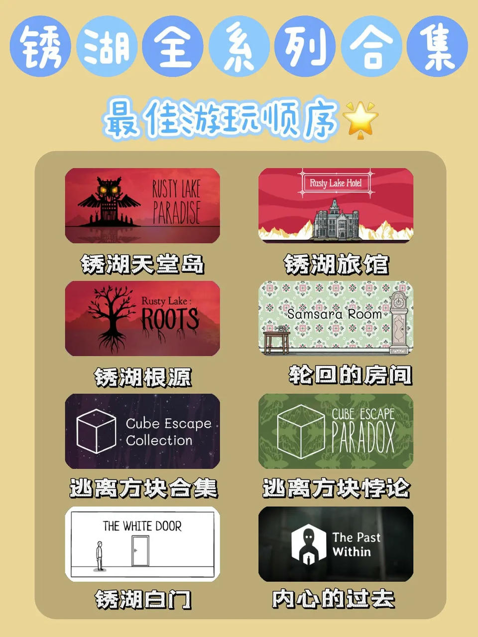 锈湖 Rusty Lake 锈湖十周年辣系列合集 v20250515 免安装中文版[1.80GB]【B5275】