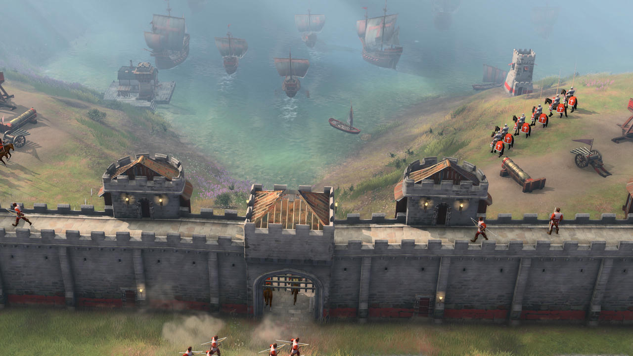 帝国时代 IV Age Of Empires IV 帝国时代4 V14.1.5602.Build.19245677.20250723-变革之风-帝国征途-铁骑纵横+全DLC+4KHDR+原声音乐 免安装中文版[56.3GB]【B5868】