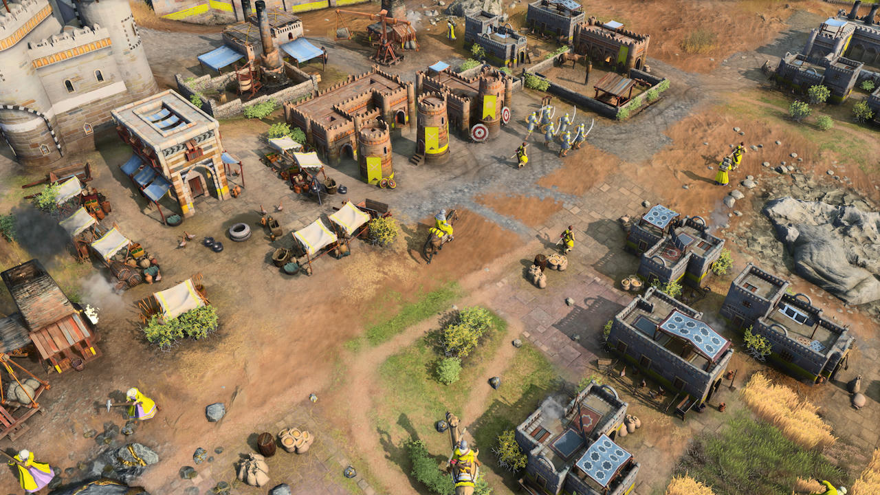帝国时代 IV Age Of Empires IV 帝国时代4 V14.1.5602.Build.19245677.20250723-变革之风-帝国征途-铁骑纵横+全DLC+4KHDR+原声音乐 免安装中文版[56.3GB]【B5868】