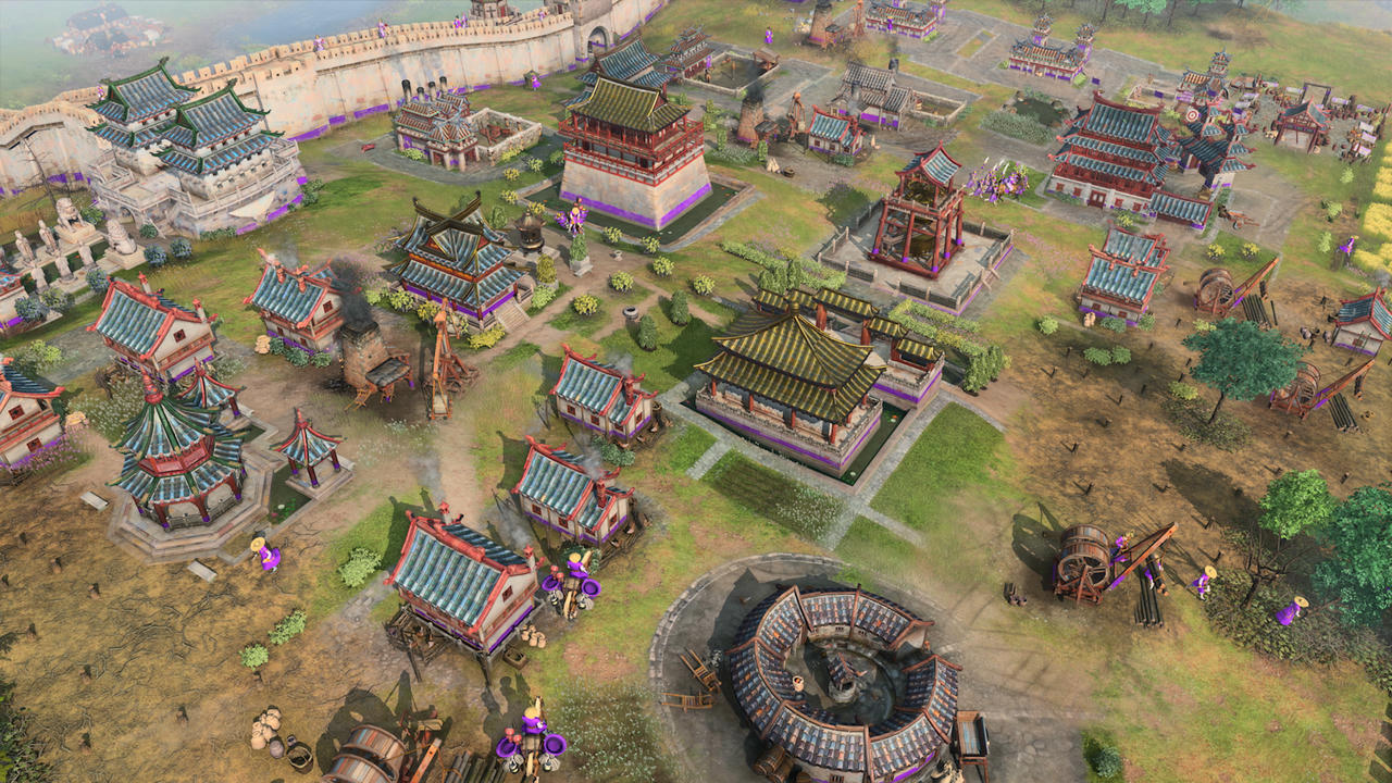 帝国时代 IV Age Of Empires IV 帝国时代4 V14.1.5602.Build.19245677.20250723-变革之风-帝国征途-铁骑纵横+全DLC+4KHDR+原声音乐 免安装中文版[56.3GB]【B5868】