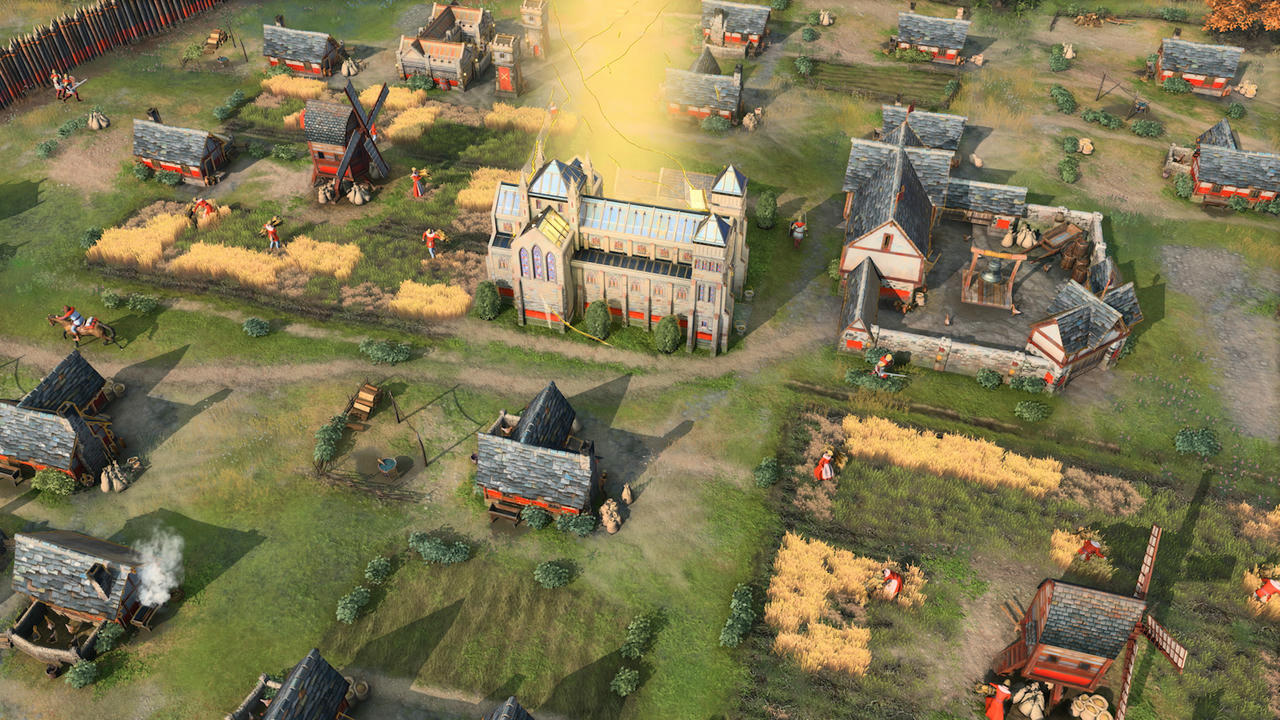 帝国时代 IV Age Of Empires IV 帝国时代4 V14.1.5602.Build.19245677.20250723-变革之风-帝国征途-铁骑纵横+全DLC+4KHDR+原声音乐 免安装中文版[56.3GB]【B5868】